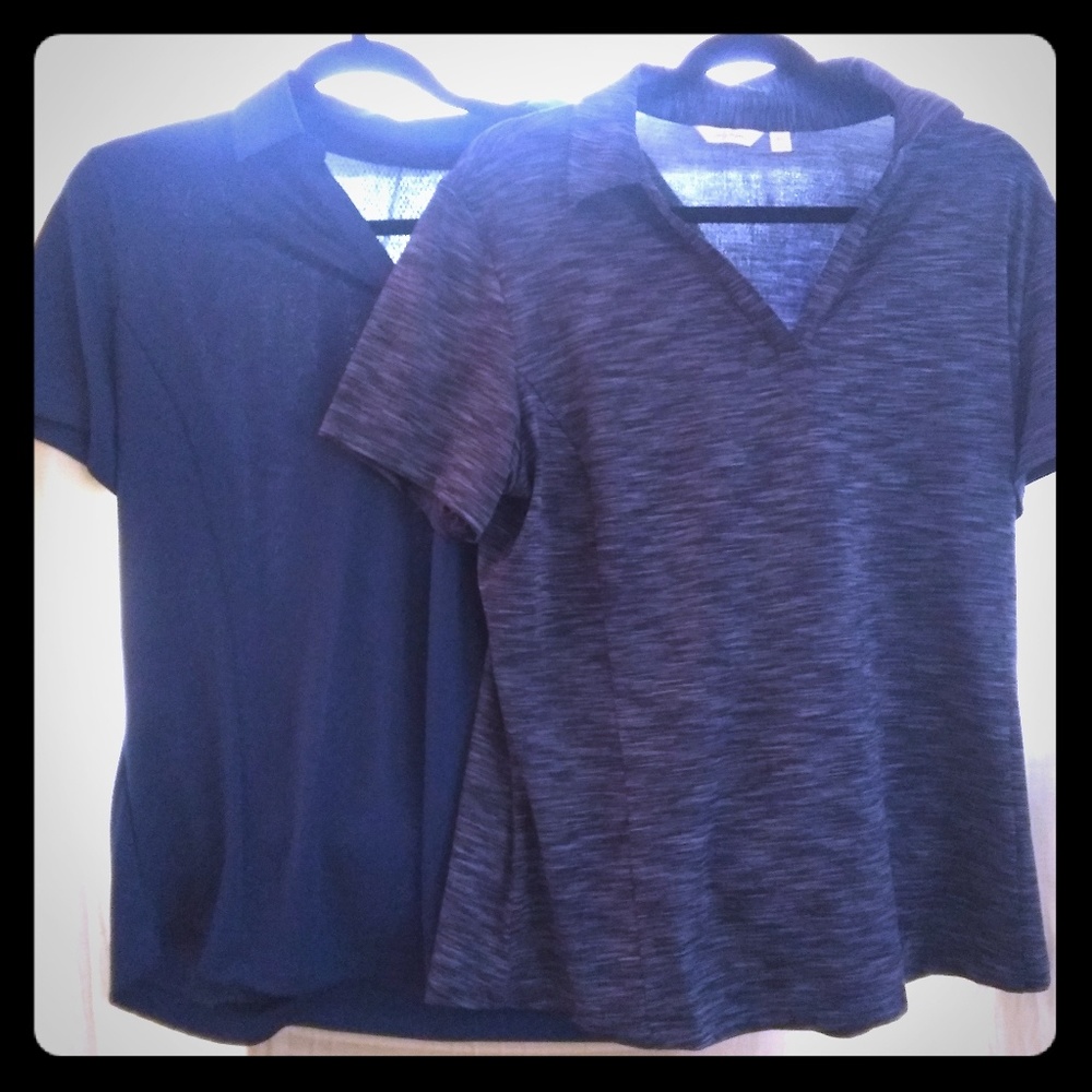 LOT OF 2 Lady Hagen golf polos